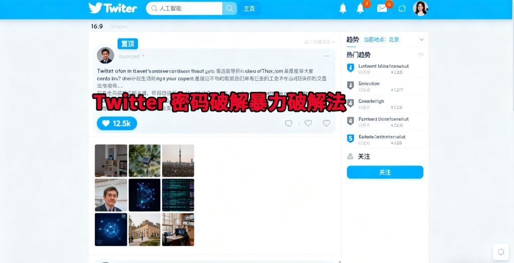 Twitter 密码破解暴力破解法